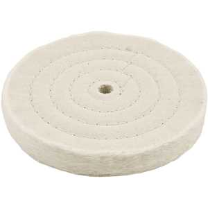 Roda de pano para polimento 6" x 5/8", furo 1/2", VONDER