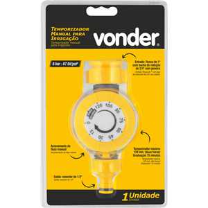 Temporizador manual para irrigação, VONDER