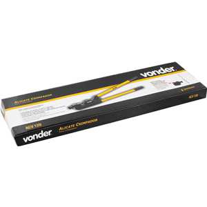 Alicate crimpador, terminais sem isolação, 10,0 mm² a 120,0 mm², ACV 120, VONDER