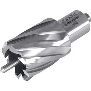 Broca anular, encaixe Weldon, 30 mm x 30 mm VONDER