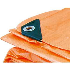 Lona de polietileno laranja 7 m x 5 m, VONDER