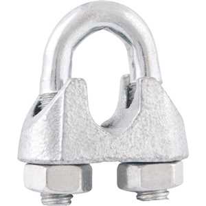 Clips para cabo de aço 7/8" - 22,20 mm, granel, VONDER