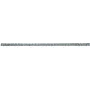 Barra roscada zincada branca 1/4", rosca UNC, com 3 metros, VONDER