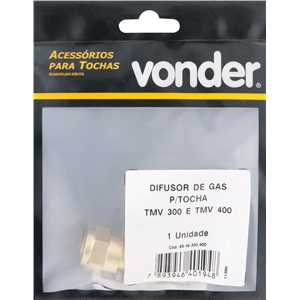 Porta bico/difusor de gás, para as tochas MIG/MAG TMV 300/TMV 400, VONDER