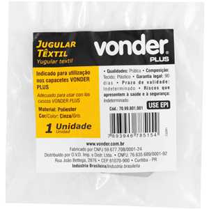 Jugular têxtil para capacete VONDER PLUS