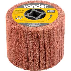 Roda de manta abrasiva para PEV 1380, grão 180, VONDER
