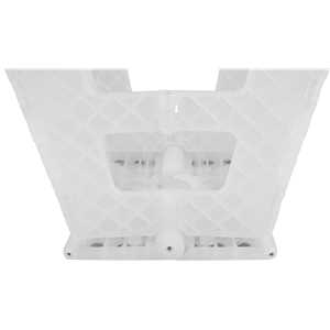 Banqueta plástica dobrável, transparente, altura 220 mm, VONDER