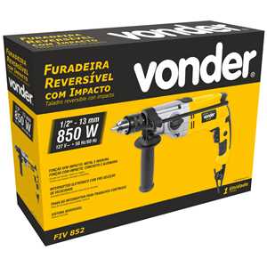 Furadeira de impacto 1/2", 850 W, 127 V~, FIV 852 VONDER