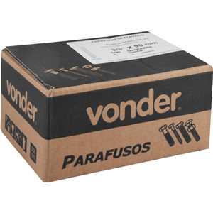 Parafuso sextavado rosca soberba 3/8" x 90 mm, VONDER