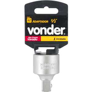 Adaptador para soquete, 3/4" para 1/2", VONDER