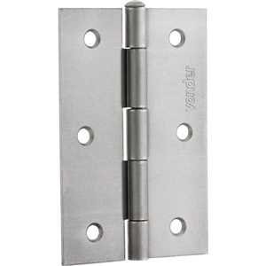 Dobradiça para porta 3.1/2", em ferro polido, VONDER