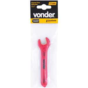 Chave fixa 11,0 mm, uma boca, isolada, IEC60900, VONDER
