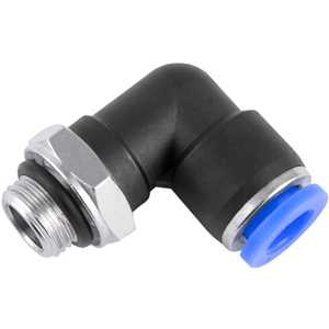 Conexão rápida, tipo cotovelo (90 graus), rosca 1/8" BSP, 4 mm, VONDER