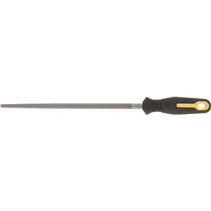 Lima redonda bastarda, 10", com cabo, VONDER