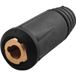 Conector rápido macho e fêmea, 13 mm, para cabo de solda, VONDER