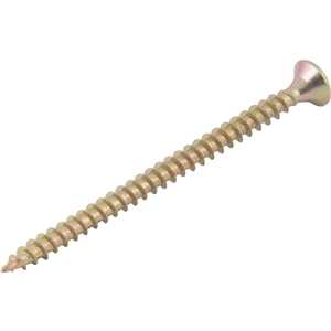 Parafuso madeira chipboard, cabeça chata, fenda cruzada/pozidrive, 4,0 mm x 60,0 mm, VONDER