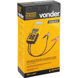Testador de baterias com impressora, TBV 1400, VONDER