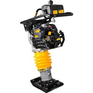 Compactador de percussão a gasolina, com motor de 3,6 hp, 4 tempos, VONDER