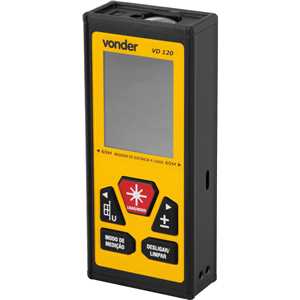 Medidor de distância a laser bilateral 120 m, VD 120 VONDER