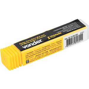 Fresa topo 5,0 mm, em metal duro, 2 cortes, VONDER