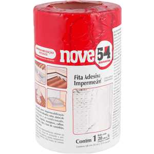 Fita adesiva impermeável, 20 cm x 10 m, NOVE54