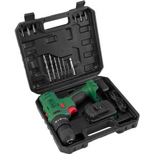 Parafusadeira/furadeira de impacto a bateria, 12 V, fonte bivolt automática, PFD 120I DWT