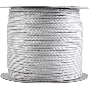 Corda multifilamento trançada, 8 mm x 228 m, branca, VONDER