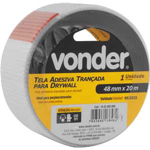 Fita telada para drywall 48 mm x 20 m, VONDER
