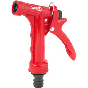 Esguicho plástico para jardim, tipo pistola, engate 1/2", NOVE54