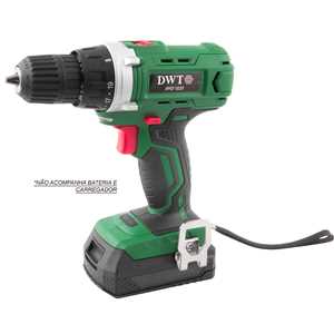 Parafusadeira/furadeira a bateria, 18 V, sem bateria e sem carregador, IPFD 1820, DWT