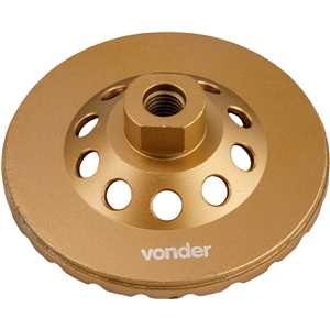 Rebolo diamantado, 115 mm, turbo, VONDER PLUS