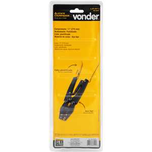 Alicate crimpador, terminais sem isolação, 1,25 mm² a 16,0 mm², ACV 160, VONDER