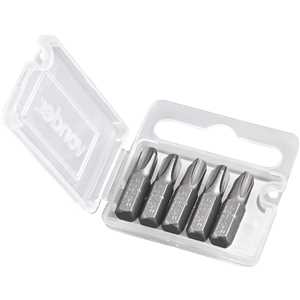 Bits/ponteira phillips com encaixe 1/4", nº 3 x 25 mm, com 5 peças, VONDER