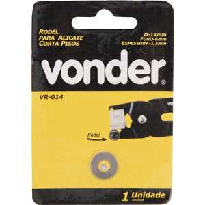 Rodel para alicate para cortar pisos e azulejos, VONDER