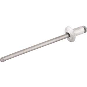 Rebite de repuxo 3,2 mm x 8,0 mm, pacote com 100 peças VONDER