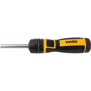 Jogo de bits/ponteiras, com 49 peças, encaixe sextavado de 1/4", VONDER