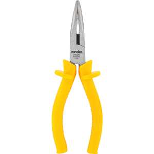 Alicate bico meia cana curvo 6", com isolação até 1.000 V, VONDER