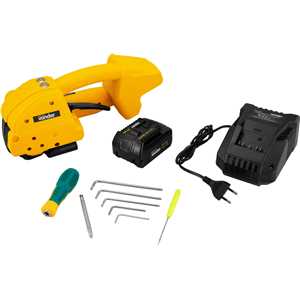 Máquina a bateria 18 V para arquear fitas, 16 mm a 19 mm, MAF 190 VONDER