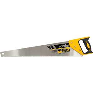 Serrote 24", aço carbono, tripla afiação, cabo plástico emborrachado, SE 240, VONDER