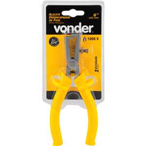Alicate desencapador de fios,  6'', 1.000 V, VONDER