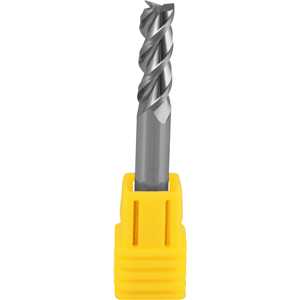 Fresa topo 6,0 mm, em metal duro, 3 cortes, polida, VONDER