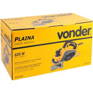 Plaina elétrica, 620 W, 220 V~, PLV 625 VONDER