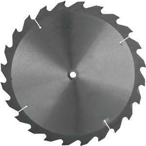 Lâmina de serra circular com dentes de metal duro/vídea, 400 mm x 30 mm, 24 dentes, VONDER