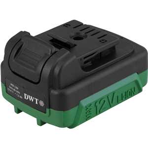 Parafusadeira/furadeira de impacto a bateria, 12 V, fonte bivolt automática, PFD 120I DWT