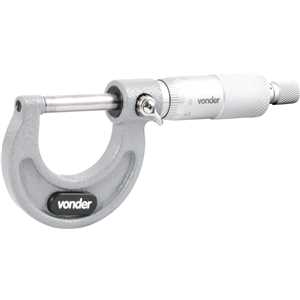 Micrômetro externo, 0 mm - 25 mm, graduação 0,01 mm, MC 025, VONDER