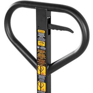 Paleteira hidráulica, 2 toneladas (2 tf), 1.150 mm x 550 mm, roda simples de poliuretano, PSP 205, VONDER