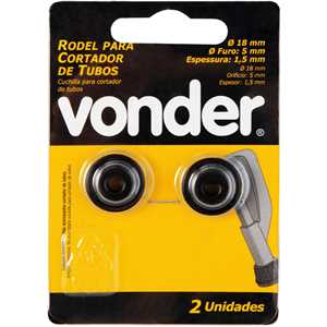 Rodel para cortador de tubos com 2 peças VONDER
