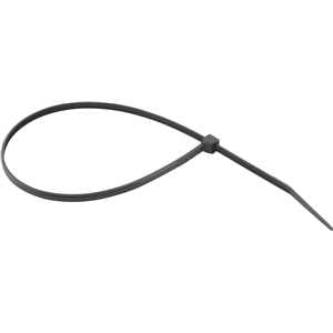 Abraçadeira de nylon, preta, 280 mm x 3,6 mm, com 100 peças, VONDER