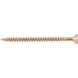 Parafuso madeira chipboard, cabeça chata, fenda cruzada/pozidrive, 5,0 mm x 70,0 mm, VONDER