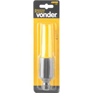 Esguicho plástico para jardim, com jato regulável, engate 1/2", VONDER